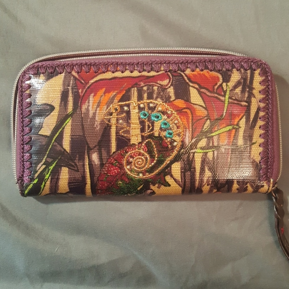 Sak Roots Wallet EUC